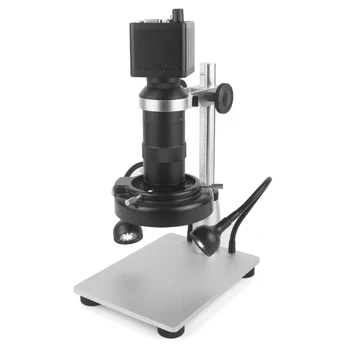 1080P Mikroskopom Kamery Nastaviť 13MP 60F/S VGA Priemyselné Mikroskopom Fotoaparát 130X C mount objektív LED Prsteň Svetla Lampy, telefón opravy