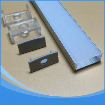 20PCS-2 m dĺžka svetla led panel hliníkový profil-Položka Č.LA-LP20B LED Profil vhodný pre LED pásy až 20 mm šírka
