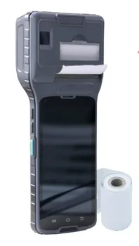 5 Palcový Andriod 2D Čítačka Čiarových kódov s technológiou NFC Kariet, RFID UHF Reader, termo Tlačiarne, WIFI, Bluetooth 4G LS550S(2D+UHF)