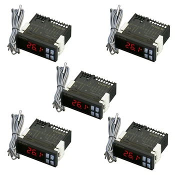 5X LILYTECH ZL-6231A, Inkubátor Radič, Termostat s Multifunkčné Časovač, Rovná STC-1000, alebo W1209 + TM618N