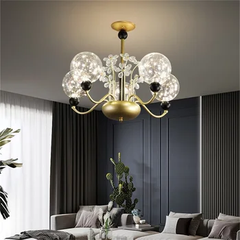 8M Lustre Svetlo Moderné LED Pobočky Prívesok Lampa Kvet Domov, Zariadenie Obývacej Miestnosti Dekorácie