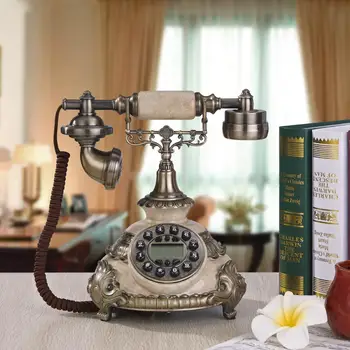 Antique starožitnosti telefón starožitné Európskom štýle starých home office telefónnej linky telefón