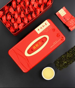 Aróma, Chuť * Jemný Oolong Anxi Kravatu Kuan Guan Yin Čaj Tieguanin Číne Čaj na chudnutie 250g BOX