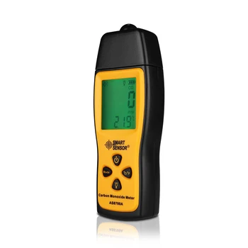 AS8700A prenosné Oxidu Uhoľnatého Tester CO Monitor detektor Úniku Plynu