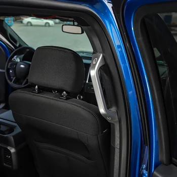 Auto Dvere, Zadné Operadlo Chyť Rukoväť Kryt Výbava Príslušenstvo pre Ford F150-2020 Hliníka