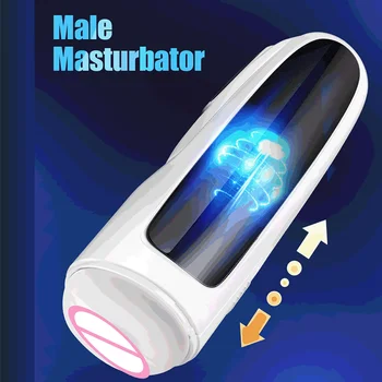 Automatické Fajčenie Masturbators Na Dvoch Nosidlách Penis Sex Príslušenstvo Pre Človeka Femme Plastové Pošvy Hrať Dospelých Dodávky Hračky
