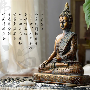 Buddha domáce dekorácie stola obnoviť starobylé spôsoby, ako malé socha Hinduistickej ozdobné predmety, ozdobné predmety, darčeky