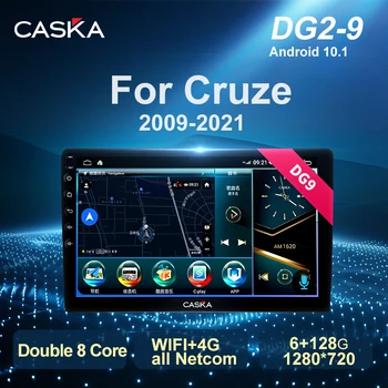CASKA DG2-DG9 AI Hlas Android Auto Obrazovky Pre Chevrolet Cruze Aveo 2009-2021 Auto Rádio Multimediálny Prehrávač Videa Navigáciu Stereo