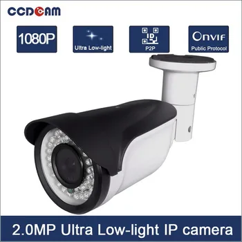 CCDCAM bezpečnostný systém full hd 2.0 mp 1080p onvif ip kamera ultral slabom osvetlení funkcia ES-IUW7208BIR