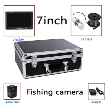 F08 Video Ryby Finder Systém Podmorský Rybolov Fotoaparát 24 Biele Led+12 Infračervené Led HD 1000tvl Nepremokavé Ice Rybárske Fotoaparát
