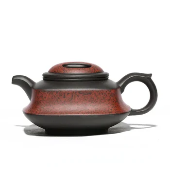 Fialová hliny kanvica Yixing slávny niugai Sifang kanvica surovej rudy čierna hlina kanvicu čaju nastaviť