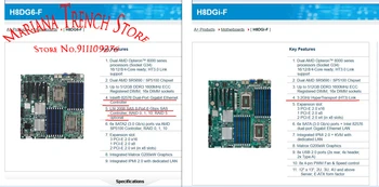 H8DGi-F pre Server Supermicro Doske Dual AMD Opteron 6000 Series Processors DDR3 82576 Dual-port Gigabit Ethernet LAN,