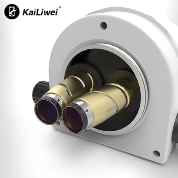Kailiwei Trisocular Kontinuálne Ploidy Visual Elektronické Trinokulárny Kyowa Používané V Priemysle