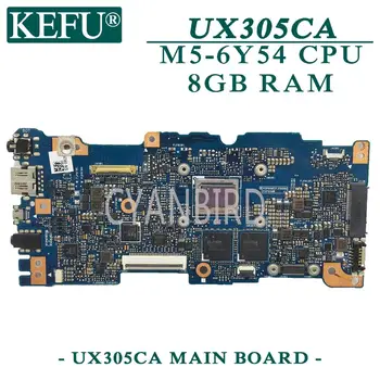 KEFU UX305CA pôvodnej doske pre ASUS ZenBook UX305CA UX305C s 8GB-RAM M5-6Y54 CPU Notebook doska