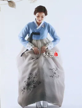 Kórea Originálne Ručné Výšivky Hanbok / Svadobné Hanbok / Tradičné Hanbok / Autentické Mieste Hanbok