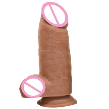 L92 Realistické Dildo PVC Sexuálne Hračky Pre Ženy Veľký Penis Max Hrúbka 7,5 cm prísavky Vložiť Pošvy Masáž G-bodu Masturbator