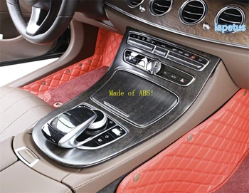 Lapetus ABS Stánky Radenie Okno Panel Dekorácie Rám, Kryt Trim 2 Ks vhodné Na Mercedes Benz E Trieda, E-Trieda W213 2016 - 2020