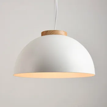 LED Prívesok, Svetlá Dreva Zariadenie Nordic Prívesok Lampy Loft pre Kuchynské Závesné lampy, moderný dekor WJ620