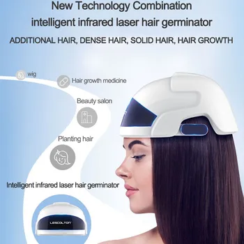 Lescolton svetelná Terapia opätovný rast Vlasov Prilba Electric Anti-Loss Hair Care Spp Výrobkov CE, FCC LLLT Terapia Vlasy Obnoviť Prístroj