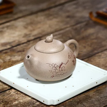 Loiesag 250ml Yixing Fialová Hliny Teapots Ručné Oddiel Blato Xishi Čaj Hrniec Domácnosť, Krása Filter Kanvica Zisha Kung Fu Čaj Nastaviť