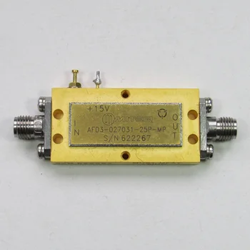 Miteq Afd3-027031-25p-mp 2.7-3.1 ghz SMA Medium Power nízkošumový Zosilňovač,