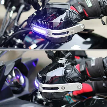 Motocykel Strane Stráže LED Sklo Motocross Príslušenstvo Pre SUZUKI sv1000 hayabusa samuraj sv650 gsx250r intruder 1400 gsxf