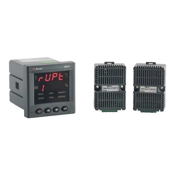 Multi kanál teplota meradla, WHD72-22 2 kanál teplota a vlhkosť radič meter s 2 humi a temp senzor