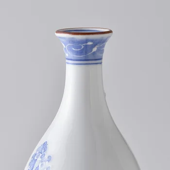 Na mieste sú oblasti horenia ručne maľované kulisy zrna qing hip dovezené z Japonska Japonský fľaša vína floret