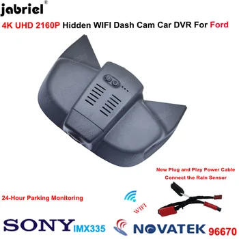 Nové 4K Auta DVR videorekordér 2160P Skryté Wifi Dash Cam Auto Fotoaparát Jazdy Záznamník Pre Ford Focus mk4 2018 2019 2020 2021 2022