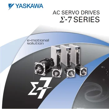 Nové a originálne Yaskawa SGM7J série servo motorom s pohonom s brzdou 100W SGM7J-01AFC6E+SGD7S-R90A10A
