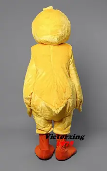 Nové Dospelých Najlepšie Predaj Pena Veľké Žlté Kurča Fantázie Cartoon Maskot Kostým Plyšový Vianočný Maškarný Halloween Kostým Maskota