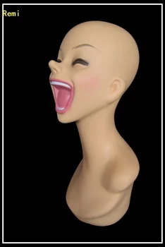 Nový Príchod!Vysoko kvalitné Reálne Plastové smeje žena kati Manikin figuríny hlavu klobúk a šperky zobraziť