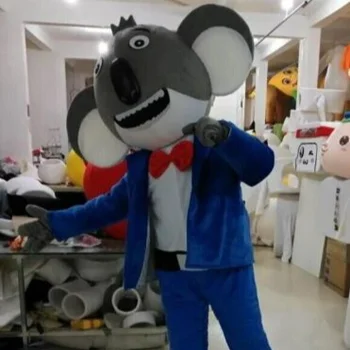 Nový Šťastný Karneval Maskot Halloween Vyhovovali Koala Cosplay Výkon Kostým Pre Dospelých Pomocou Narodeninovej Party Reklamných Sprievod Nastaviť