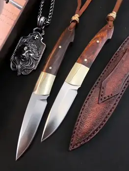 PSRK M390 Čepeľ straighting Nôž jednoduchý Mini Vreckové Nože Vonkajšie Prežitie Lovecký Nôž EDC Kempovanie Nástroj nové Prášok ocele