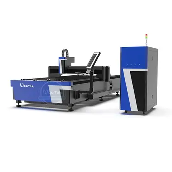 Pôvodné 1000W Laserový Rezací Stroj CNC Fiber Laser Cutter Plechu stroj 1530