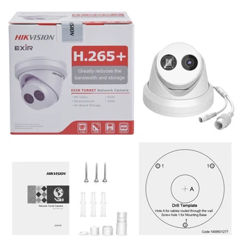 Pôvodné Kamery Hikvision 4K Dome DS-2CD2383G0-I CCTV POE SD Kartu Camaras De Seguridad Para Hogar H. 265+ IP67 IP Kamery