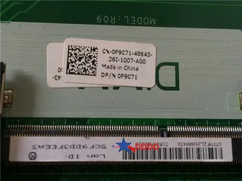 Pôvodný PRE Dell Inspiron 5720 základná Doska základná Doska DA0R09MB6H1 CN-0F9C71 F9C71 0F9C71 ully testované