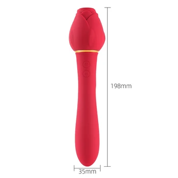 Rose klitorisu sania G-spot vibrátor klitorisu bulík bradavky dildo rabbit vibrátor pár orgazmus masturbator klitorálny stimulátor