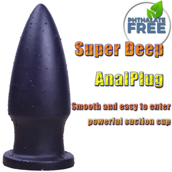 Super Veľké Bullet Análny Plug Sexuálnu Hračku, Veľký Zadok Plug Dilatador Prostata Masér Pre Mužov, Ženy, Gay Dospelých Riti Rozšírenie Stimulátor