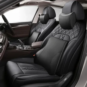 Vlastné cowhide auto kryt sedadla pre auto VOLVO XC70 S60, S80 XC60 V40 V60 C30 C70 XC90 XC40 S40 auto accessodries nálepky na autá