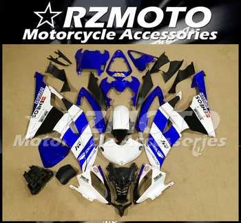Vstrekovanie Nový ABS Celé Horské kit vhodný pre YAMAHA YZF-R6 R6 2008 2009 2010 2011 2012 2013 2016 modrá biele
