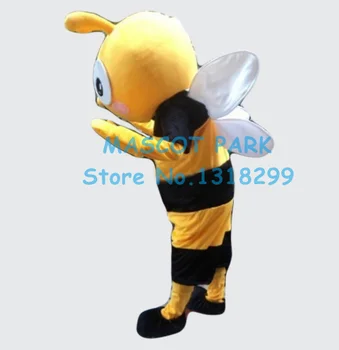 Vtipné hornet bee maskot kostým pre dospelých veľkosť veľkoobchod cartoon žltý včelí hmyzu tému anime cosplay kostýmy, karneval, maškarný