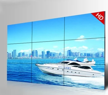 Vysoká Kvalita 55 Palcový 3x3 Led Ultra Úzky Rám Full Hd Lcd Video Wall 3*3 Vysoký jas reklamných LCD video stenu