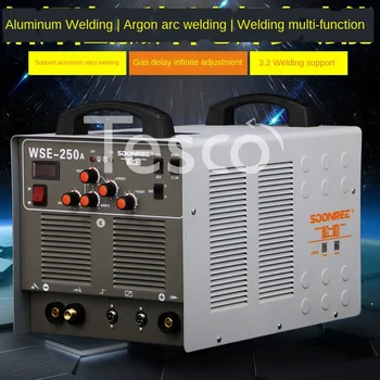 WSE-250 / WSME-315 AC a DC pulse argón oblúkové zváranie 220V / 380V zvárací stroj