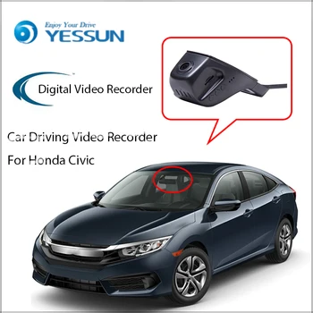 YESSUN pre Honda Civi Dash Cam Novatek 96655 Sony IMX 322 WiFi Auto 1080P DVR Registrator Video Rekordér