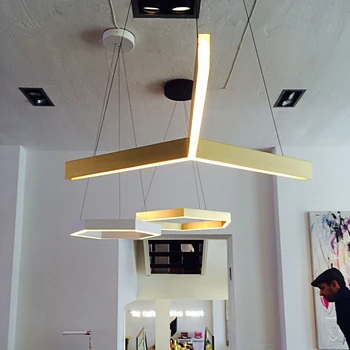 Škandinávsky jedáleň luster trident y-tvare obývacia izba lampa jednoduché fashion art krásne office spálňa luster