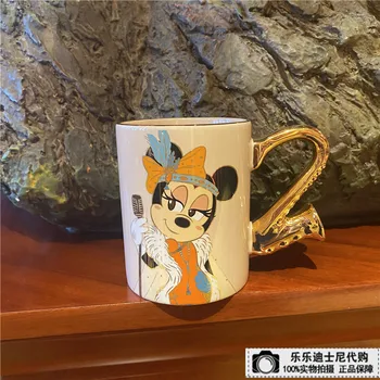 Disney Zostávajú Zvuk Mickey Minnie Keramické Hrnčeky Retro Hrnčeky Milovníkov Kávy Hrnčeky Piť Hrnčeky Kreslených