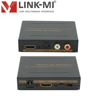 ODKAZ-MI HDMI na HDMI+Audio Prevodník Digitálny TELEVÍZNY Signál na Analógový Full 3D/4Kx2K HDMI+SPDIF+L/R Audio 2.0 CH/5.1 CH audio extractor