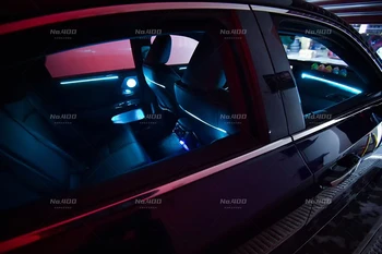 Ozdobte svetlo LED okolitého svetla Pre Lexus ES 2018-2020 Atmosféru Svetla Interiérové dvere Footwell svetlo originál