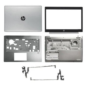 Pop Pre HP Probook 440 G5 Notebook, LCD Zadný Kryt/Predný Rám/Závesov/opierka Dlaní/Spodný Prípade Zadné Veko Hornej Zadnej Prípade Striebro